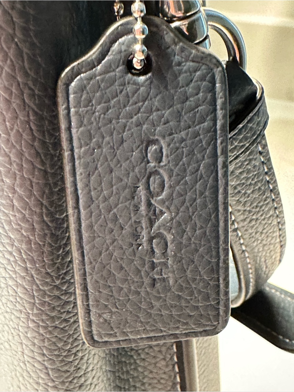Coach Mollie Bucket Bag CA214 Denim Leather Blue NWOT + Dust Bag + COA - Picture 6 of 16